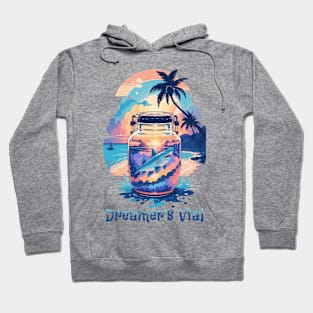 Shark in a Jar - Dreamer's Vial Colorful Summer Hoodie